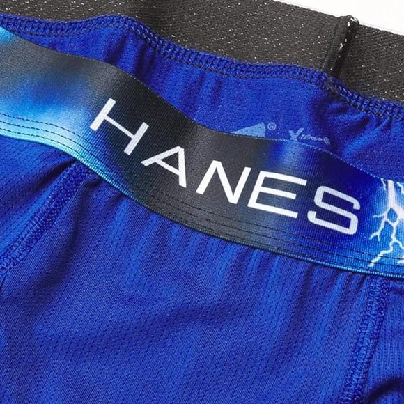 Hanes Ultimate Men's Sport X-Temp Long Leg Boxer Briefs - 4-Pack, X-Large - Picture 3 of 4